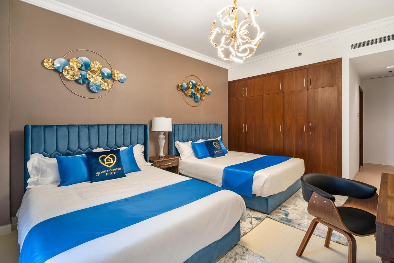 Simply Comfort In Sarai Palm Jumeirah Dubaj Kültér fotó