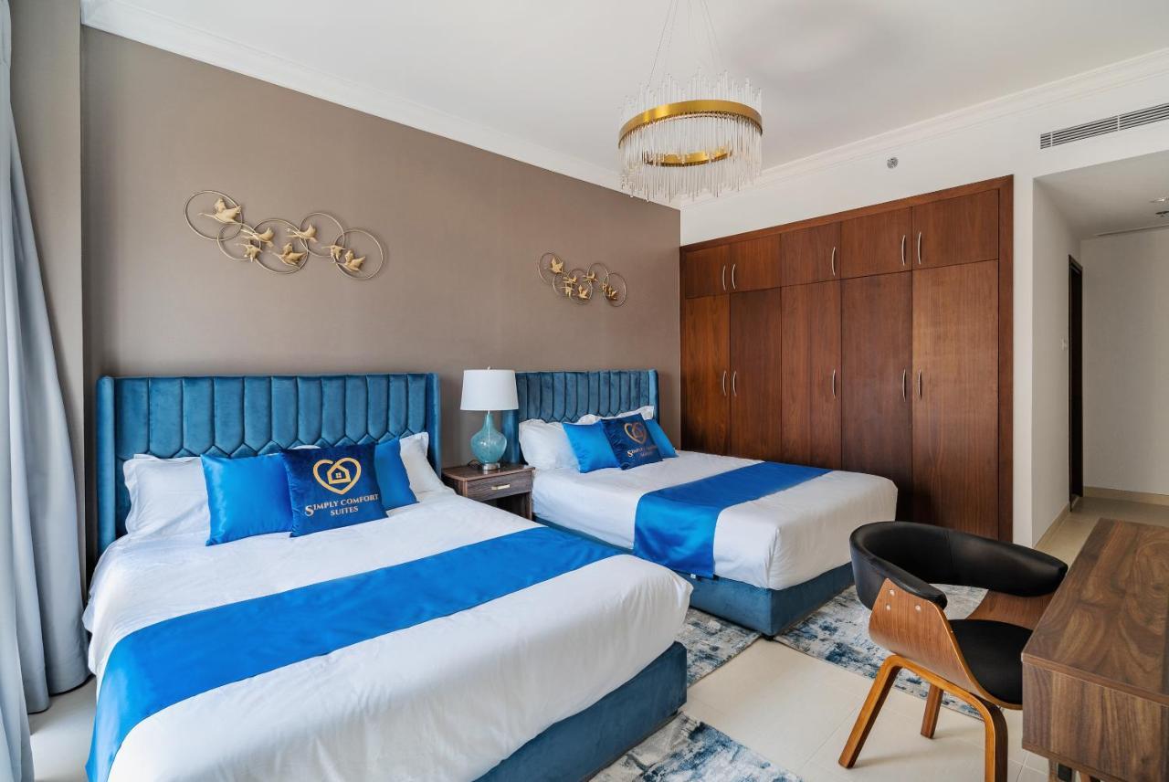 Simply Comfort In Sarai Palm Jumeirah Dubaj Kültér fotó