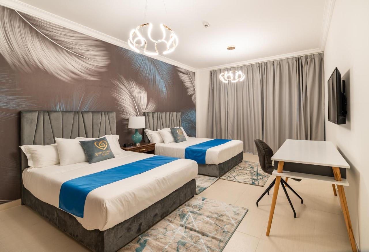 Simply Comfort In Sarai Palm Jumeirah Dubaj Kültér fotó