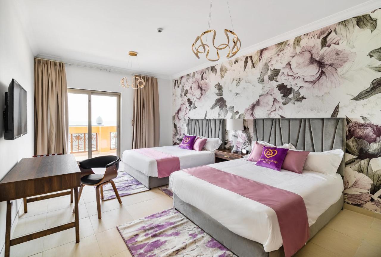 Simply Comfort In Sarai Palm Jumeirah Dubaj Kültér fotó