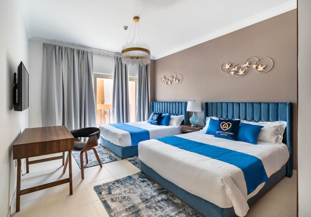 Simply Comfort In Sarai Palm Jumeirah Dubaj Kültér fotó