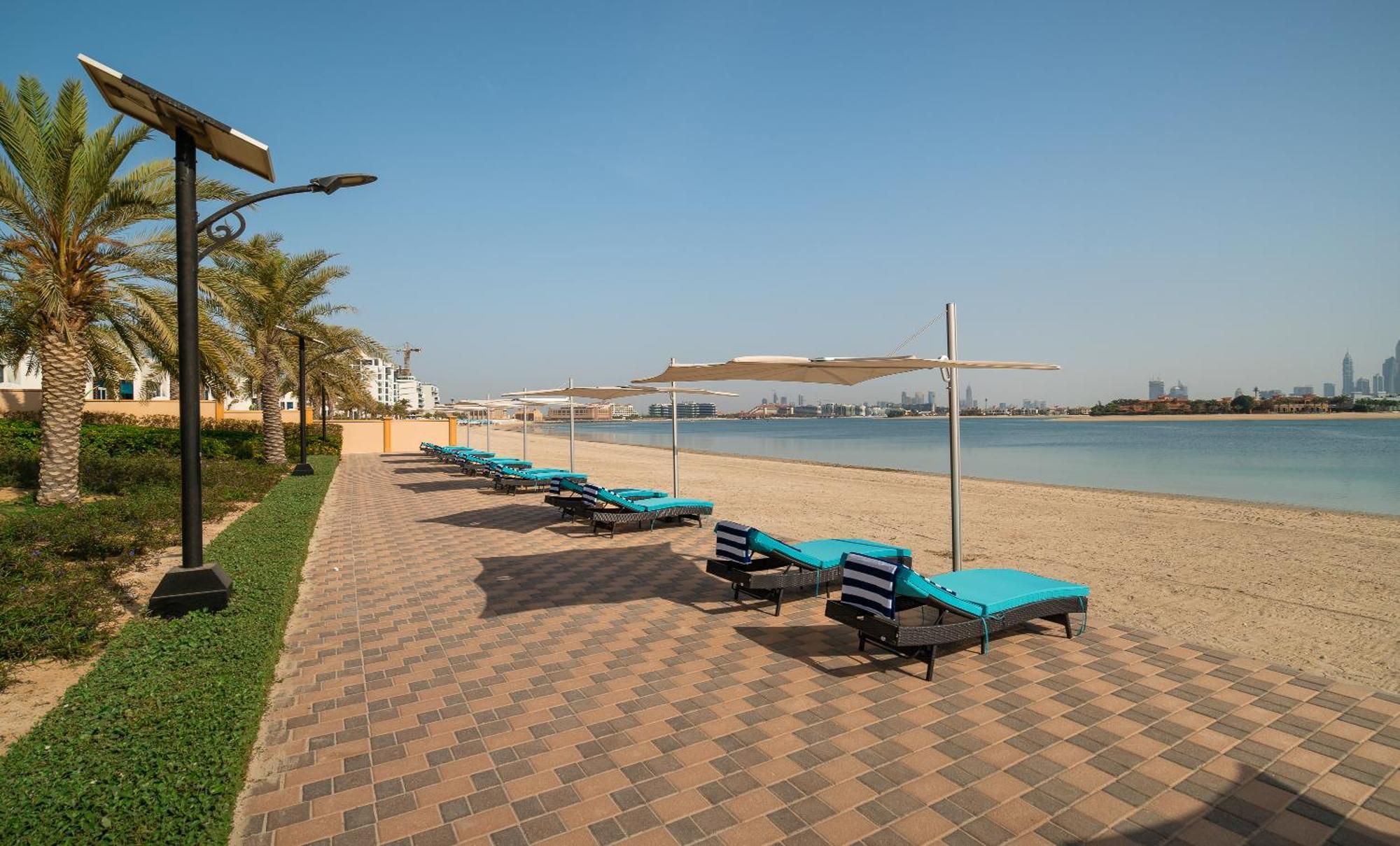 Simply Comfort In Sarai Palm Jumeirah Dubaj Kültér fotó
